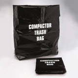 Broan 12 Trash Compactor Bags, Silver/Black – 12 pack