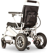 Fold & Travel Lightweight Motorized Electric Power Wheelchair Scooter, Aviation Travel Safe Electric Wheelchair Foldable Heavy Duty Power Wheel Chair