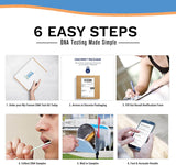 My Forever DNA – Sibling DNA Test KIT Includes All Lab Fees & Shipping to Lab 46 (Genetic) DNA Marker Test Accurate & Confidential