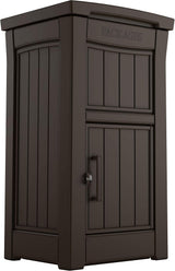 Keter Delivery Box for Porch with Lockable Secure Storage Compartment to Keep Packages Safe, One size, Brown