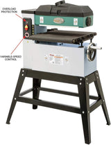 Grizzly Industrial G0458Z – 18 1-1/2 HP Open-End Drum Sander w/VS Feed