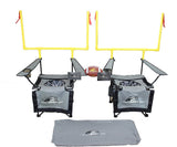 QB54 – The Ultimate Football Yard Game Set, Outdoor Football Toss for Tailgating, Backyard, Beach, Park, Tournaments, Sports Training, Score Touchdowns, Kick Field Goals