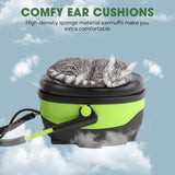 Bluetooth Hearing Protection, FM MP3 Noise Reduction Radio Headphones with 29dB NRR, Safety Ear Muffs with Bluetooth Radio, Wireless Cancelling Bluetooth Rechargebale FM Radio Headphones, Green