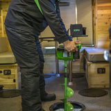 ION 39250 8 R1 Electric Ice Auger, Green/Black