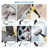 TOMSHOO Handheld Steam Cleaner 1000W Portable High Temperature Steamer for Cleaning with 10Pcs Accessories, for Kitchen Sofa Bathroom Car Window