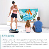 Plankpad PRO – Plank Board Core Trainer & Full Body Fitness while Playing Games & Workouts on iOS/Android App – Balance Board, Exercise Equipment