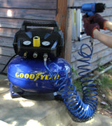 GOODYEAR 6 Gallon 175 Max Psi Portable Pancake Air Compressor?? 3.0 SCFM at 90 Psi