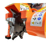 DK2 Power, Stump grinder 14hp hd commercial frame, Engine Displacement 429 cc, Horsepower 14, Max. Cutting Thickness 3.5 in, Model# OPG777