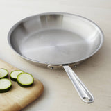 All-Clad D5 Brushed Stainless Steel 8×22 Fry Pan