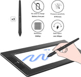 VEIKK VK1200 Drawing Tablet with Screen 11.6 inch Full-Laminated Art Tablet Graphic Tablet with Screen with Tilt Function Battery Free Stylus and 6 Shortcut Keys(8192 Levels Pen Pressure)