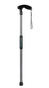 Handy Cane All-in-One Walking Aid with Built-In Reacher Grabber-Small