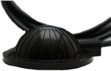 Air Foot Switch PBA-01/F800BA, Black Soft Foot Pedal, 10ft of tubing, Alternate Latching Air Switch