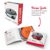 Dash 14×22 Family Size Rapid Skillet, Red