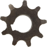 Pocket Bike Sprocket, 9 Teeth 11 Teeth Pinion Gear Motor Bicycle Chain Wheel, 11T Freewheel Gear Motor Universal for Bicycle, Front Rear Motor Gear Kit Carbon Steel Gear Set