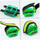 Bike Pedals with Straps, 2Pcs Pedal Straps Cycling Kids Bike Foot Pedal Straps Toe Clips Straps Tape for Fixed Gear Bike Black