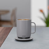 Ember Temperature Control Smart Mug 2, 14 Oz, App-Controlled Heated Coffee Mug with 80 Min Battery Life and Improved Design, White