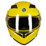 ILM Motorcycle Dual Visor Flip up Modular Full Face Helmet DOT 6 Colors Model 902