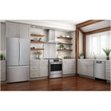 Bosch – 800 Series 24 Top Control Built-In Dishwasher with CrystalDry, Stainless Steel Tub, 3rd Rack, 42 dBa – Stainless steel