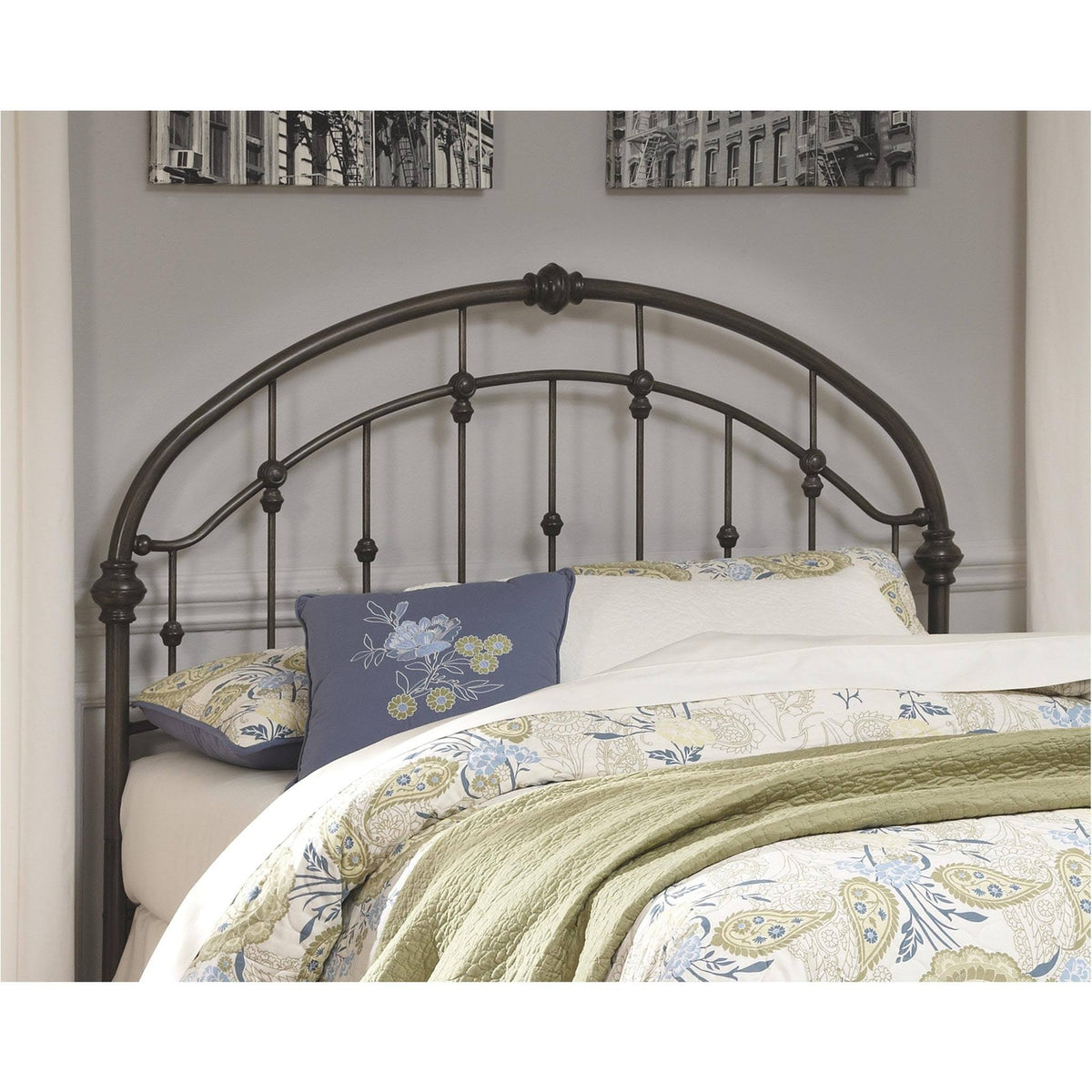 Ashley Nashburg Queen Metal Headboard